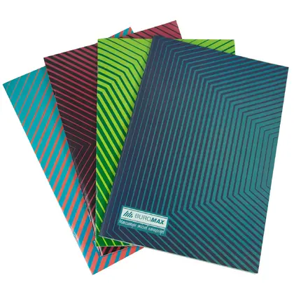 Книга канцелярская Buromax, А4, 48 листов, лінія, офсетний, JOBMAX (BM.2427)