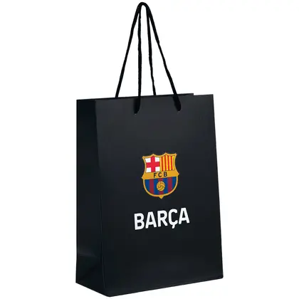 Пакет подарочный 18*24 см. FC Barcelona бумажный (BC25-265)