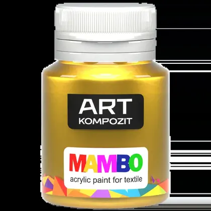 Фарба по тканині ART Kompozit 20 мл. 54 Золото, MAMBO (97923)