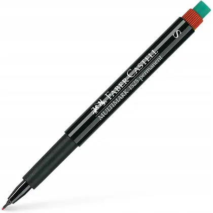 Маркер перманентний Faber-Castell OHP Multimark 0,4 мм. S Червоний, Multimark (152321)