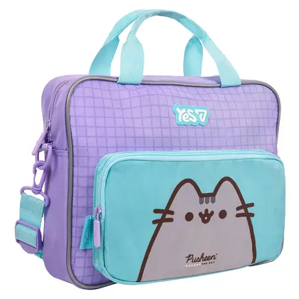 Сумка-школьная YES, А4, Pusheen Summer, Фиолетовый, (550418)