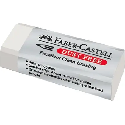 Гумка Faber-Castell Dust-free велика, (187120)