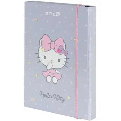 Папка для зошитів KITE B5 на гумках, Hello Kitty (HK25-210-1)