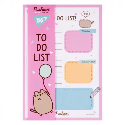 Бумага для заметок YES, Pusheen, на магните, (170339)