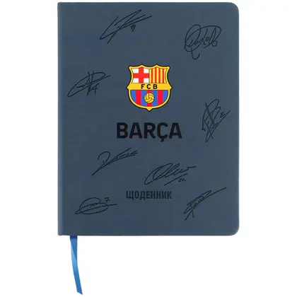 Школьный дневник KITE, FC Barcelona, Твердый переплет, (BC26-264)