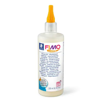 Рідка пластика гель Fimo 200 мл. Прозора, (8051-00 BK)