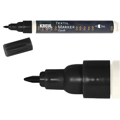 Маркер по тканині Kreul Javana Opak 1-2 мм. Чорний, (KR-92782)