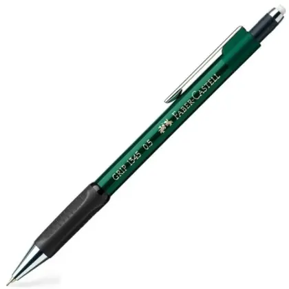 Механический карандаш Faber-Castell, 0,5 мм., для письма, Зелений, 1345 GRIР (134563)