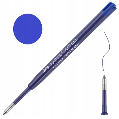 Стрижень Faber-Castell гелевий 0,6 мм. для ручок G2, Синій, (149706)
