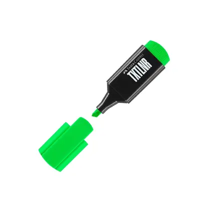 Маркер текстовидільний Faber-Castell 1-5 мм. Superfluorescent, Зелений, Textliner 46 (154263)
