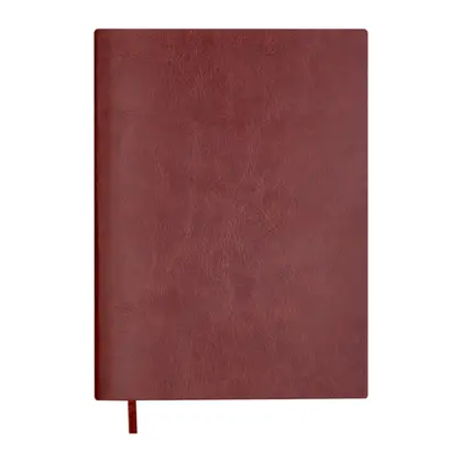 Щоденник недатований Buromax, А5, штучна шкіра, Коричневий, IDEAL, (BM.2049-02)