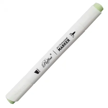 Маркер художественный Marco, двостороній, G503 - Pale Green, Raffine (7800-6CB(G503))