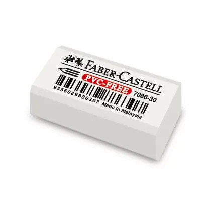 Ластик Faber-Castell, , Белый, 7086-30 (188730)