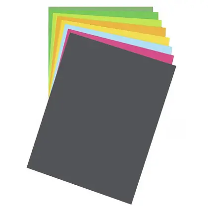 Бумага для дизайна Folia Fotokarton, В2, 50*70 см., 300 г/м2, №88 Антрацит (1686801088)