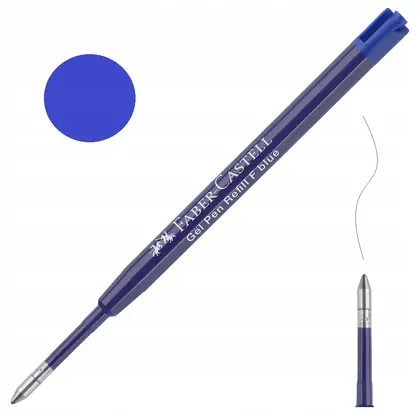 Стрижень Faber-Castell гелевий 0,4 мм. для ручок G2, Синій, (149701)