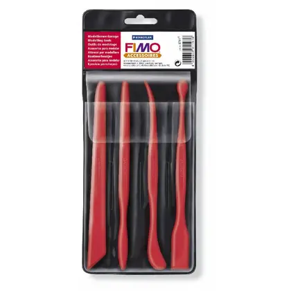 Стеки для ліплення FIMO 4 шт. пластикові, (8711)