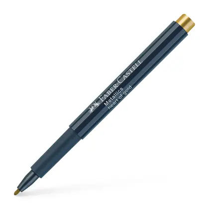 Маркер художній Faber-Castell PITT 1,5 мм. Золотий, (160750)