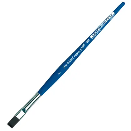 Кисть синтетическая da Vinci Forte Basic плоская, №8, (394-8)
