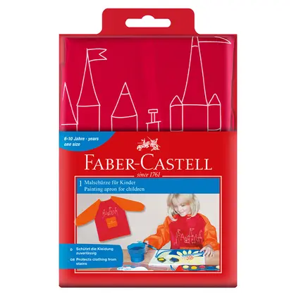 Фартук детский Faber-Castell, Красный, (201204)