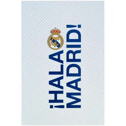 Блокнот KITE, А5, 64 листа, FC Real Madrid, термобиндер, (RL26-193-1)