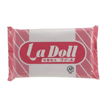 Полимерная глина самозастывающая PADICO, 500 г., La Doll, для кукол, Белая, (1523101)