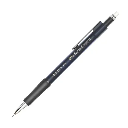 Механічний олівець Faber-Castell TK-FINE GRIP 0,5 мм. Синій Металік, (134551)