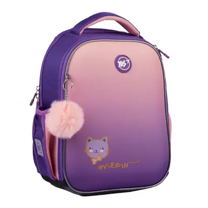 Школьный рюкзак YES, 35*28*15 см., H-100 Happy Kitty, (559839)