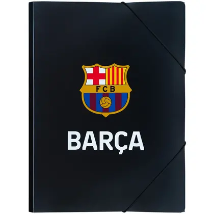 Папка на гумках KITE А4 FC Barcelona (BC25-247)