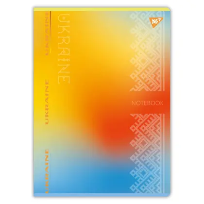 Зошит для записів YES А4, 96 аркушів клітинка, Ukraine (682011)