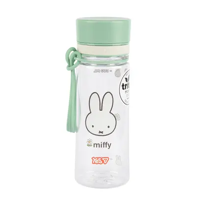 Пляшечка для води YES 400 мл. Зелена, Miffy (708830)