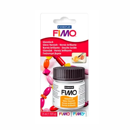 Лак для полімерної глини FIMO 35 мл. на водній основі, Глянсовий, (8704 01 BK)