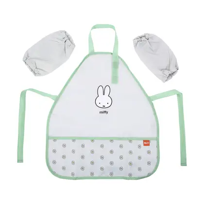 Фартук YES, B5, Miffy, с нарукавниками, Бежевый, (743404)