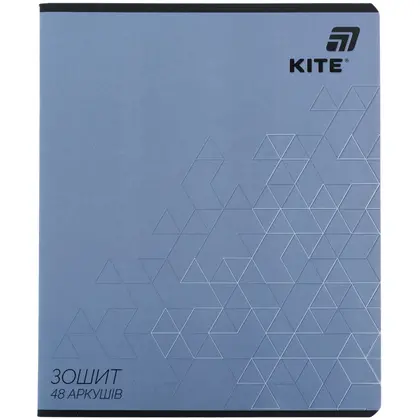 Зошит шкільний KITE 48 аркушів клітинка, One color 3 (K26-259-3)