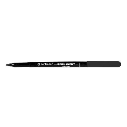 Маркер перманентний Centropen 2536 1 мм. Чорний, (2536/01)