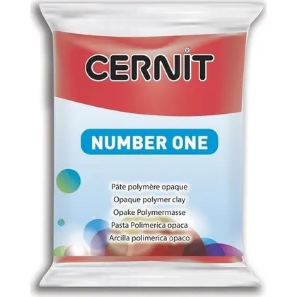 Полимерная глина Cernit Number One, 56 г., КРАСНЫЙ, (CR-CE0900056400)