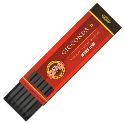 Грифель Koh-i-noor, 1 шт., 5,6 мм., графит, Дуже Мягкий, (4345/1)