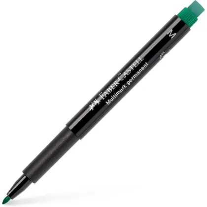 Маркер перманентний Faber-Castell OHP Multimark 1,0 мм. M Зелений, Multimark (152563)