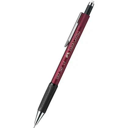 Механический карандаш Faber-Castell TK-FINE GRIP, 0,7 мм., для письма, Красный металлик, (134721)
