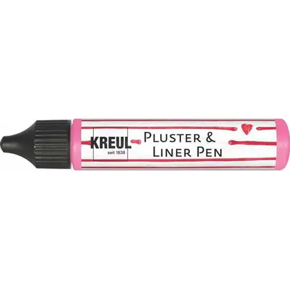 Контур опухаючий Pluster Liner Pen Kreul 29 мл. Рожевий, (KR-49806)
