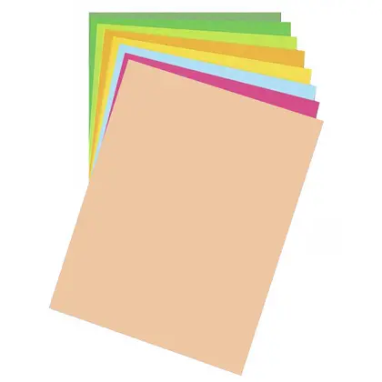 Бумага для дизайна Folia Fotokarton, В2, 50*70 см., 300 г/м2, №42 Абрикосовая, (1686801042)