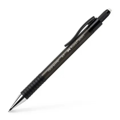 Механічний олівець Faber-Castell GRIP-MATIC 0,7 мм. Чорний, (137799)