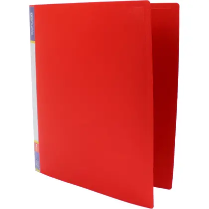 Папка з кільцями Economix А4, 4 кільця пластикова, Червона, (E30702-03)