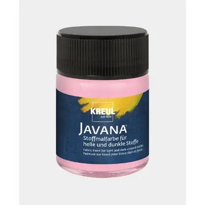 Фарба по тканині Kreul Javana Opak 50 мл. баночка, Рожева, (KR-91968)