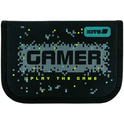 Пенал школьный KITE, 1 отделение, Play the game, (K26-621-8)