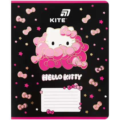 Зошит шкільний KITE 18 аркушів клітинка, Hello Kity (HK26-236-1)