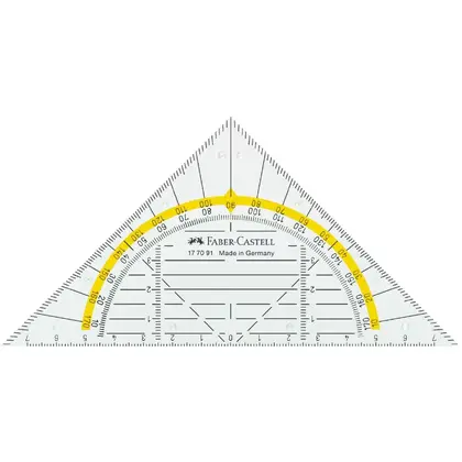 Трикутник Faber-Castell 230*160 мм. (177091)
