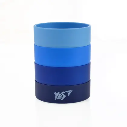Підставка для ручок YES пластикова, розбірна, Синя, Cool Rings (470445)