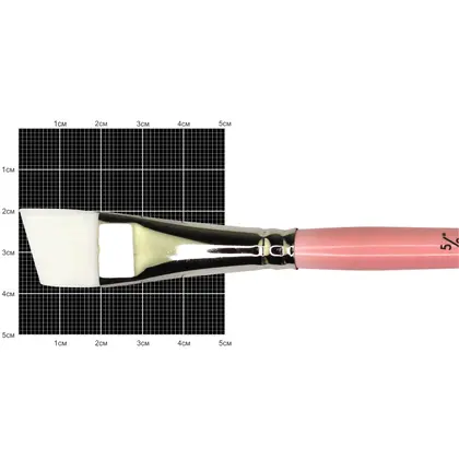 Кисть синтетика Kolos Flamingo скошенная, №5/8, короткая ручка, 1023A, (421023A58)