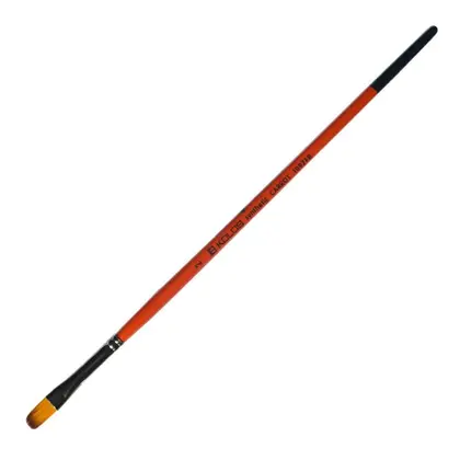 Пензель синтетичний Kolos Carrot овальний №2 коротка ручка, короткая ручка (421097FR02)