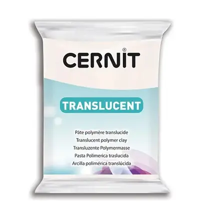 Полимерная глина Cernit Translucent, 56 г., Прозрачная, (CR-CE0920056005)